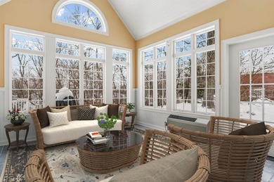 Tucked away on a beautifully landscaped, fenced-in lot with a on Chestnut Hills Golf Club in Indiana - for sale on GolfHomes.com, golf home, golf lot