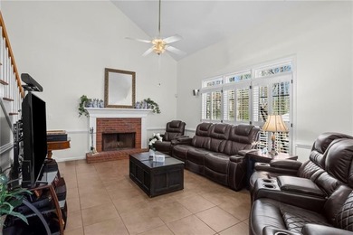 Welcome home to this timeless brick traditional nestled at the on Brookstone Golf and Country Club in Georgia - for sale on GolfHomes.com, golf home, golf lot