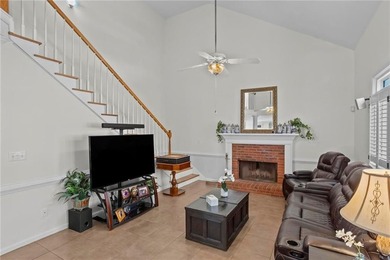 Welcome home to this timeless brick traditional nestled at the on Brookstone Golf and Country Club in Georgia - for sale on GolfHomes.com, golf home, golf lot