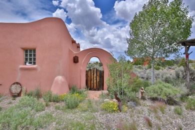 Authentic Adobe - Experience the charm and craftsmanship of true on Taos Country Club in New Mexico - for sale on GolfHomes.com, golf home, golf lot