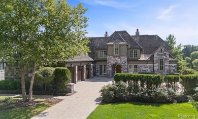Welcome to this stunning estate in the prestigious, gated Turtle on Forest Lake Country Club in Michigan - for sale on GolfHomes.com, golf home, golf lot