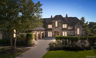 Welcome to this stunning estate in the prestigious, gated Turtle on Forest Lake Country Club in Michigan - for sale on GolfHomes.com, golf home, golf lot