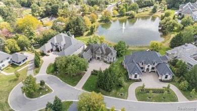 Welcome to this stunning estate in the prestigious, gated Turtle on Forest Lake Country Club in Michigan - for sale on GolfHomes.com, golf home, golf lot