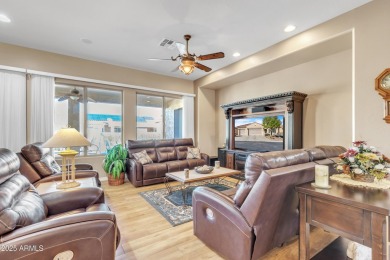 YOU'RE GOING TO LOVE IT HERE! This beautiful Del Webb Concord on Poston Butte Golf Club in Arizona - for sale on GolfHomes.com, golf home, golf lot
