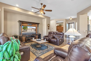 YOU'RE GOING TO LOVE IT HERE! This beautiful Del Webb Concord on Poston Butte Golf Club in Arizona - for sale on GolfHomes.com, golf home, golf lot