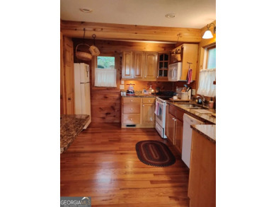 The most adorable, all wood, cabin with a magnificent view in on Sky Valley Resort and Country Club in Georgia - for sale on GolfHomes.com, golf home, golf lot