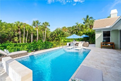 Discover a private paradise in this 3 BR, 3 Bath gem on a lush on Orchid Island Golf and Beach Club in Florida - for sale on GolfHomes.com, golf home, golf lot