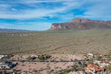 RARE OPPORTUNITY TO OWN A PREMIUM LEVEL BUILDABLE HALF ACRE on Superstition Mountain Club - Lost Gold in Arizona - for sale on GolfHomes.com, golf home, golf lot