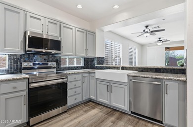 There is nothing more to do but move in and enjoy the beautiful on Anthem Golf and Country Club  in Arizona - for sale on GolfHomes.com, golf home, golf lot