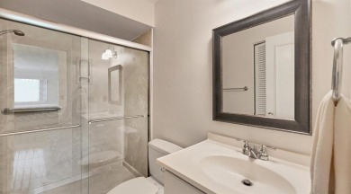 Beautiful end-unit with privacy and tranquil pond views in The on The Meadows Golf and Country Club in Florida - for sale on GolfHomes.com, golf home, golf lot