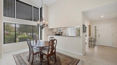Beautiful end-unit with privacy and tranquil pond views in The on The Meadows Golf and Country Club in Florida - for sale on GolfHomes.com, golf home, golf lot