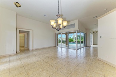 One or more photo(s) has been virtually staged. This custom pool on Burnt Store Golf Club in Florida - for sale on GolfHomes.com, golf home, golf lot