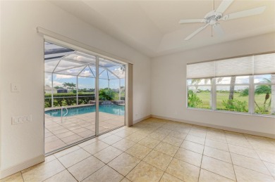 One or more photo(s) has been virtually staged. This custom pool on Burnt Store Golf Club in Florida - for sale on GolfHomes.com, golf home, golf lot