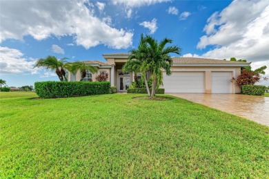 One or more photo(s) has been virtually staged. This custom pool on Burnt Store Golf Club in Florida - for sale on GolfHomes.com, golf home, golf lot
