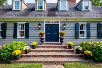 Beautiful colonial Williamsburg home sits on estate size lot on on Pleasant Valley Country Club in Arkansas - for sale on GolfHomes.com, golf home, golf lot