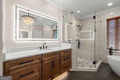Discover unparalleled luxury in the ESTATE SECTION of Laurel on Laurel Springs Golf Club in Georgia - for sale on GolfHomes.com, golf home, golf lot