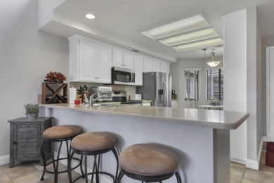 Step into this charming, brilliantly designed 2-bedroom on The Lakes Country Club in California - for sale on GolfHomes.com, golf home, golf lot