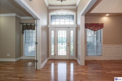 Exceptional quality within this luxurious custom-built home that on Lincoln Trail Country Club in Kentucky - for sale on GolfHomes.com, golf home, golf lot