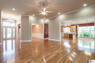 Exceptional quality within this luxurious custom-built home that on Lincoln Trail Country Club in Kentucky - for sale on GolfHomes.com, golf home, golf lot