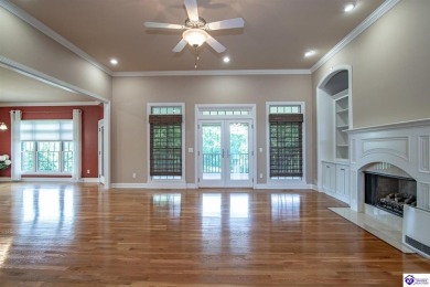 Exceptional quality within this luxurious custom-built home that on Lincoln Trail Country Club in Kentucky - for sale on GolfHomes.com, golf home, golf lot