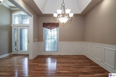 Exceptional quality within this luxurious custom-built home that on Lincoln Trail Country Club in Kentucky - for sale on GolfHomes.com, golf home, golf lot