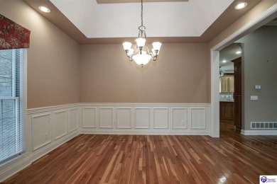 Exceptional quality within this luxurious custom-built home that on Lincoln Trail Country Club in Kentucky - for sale on GolfHomes.com, golf home, golf lot