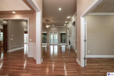 Exceptional quality within this luxurious custom-built home that on Lincoln Trail Country Club in Kentucky - for sale on GolfHomes.com, golf home, golf lot