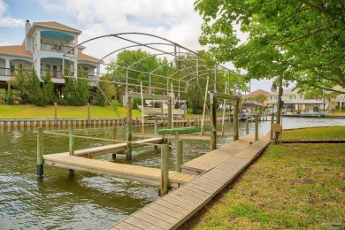 Tucked away in one of Gulf Breeze's most desirable waterfront on Tiger Point Golf and Country Club in Florida - for sale on GolfHomes.com, golf home, golf lot