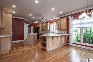 Exceptional quality within this luxurious custom-built home that on Lincoln Trail Country Club in Kentucky - for sale on GolfHomes.com, golf home, golf lot