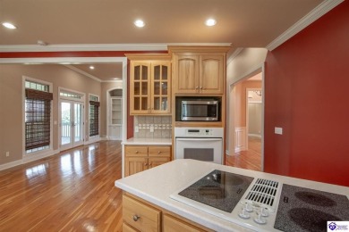 Exceptional quality within this luxurious custom-built home that on Lincoln Trail Country Club in Kentucky - for sale on GolfHomes.com, golf home, golf lot