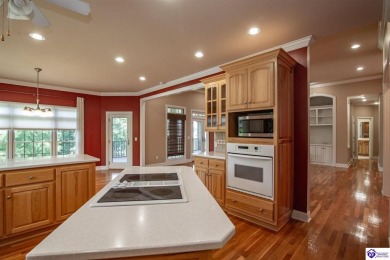 Exceptional quality within this luxurious custom-built home that on Lincoln Trail Country Club in Kentucky - for sale on GolfHomes.com, golf home, golf lot