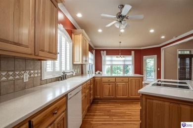 Exceptional quality within this luxurious custom-built home that on Lincoln Trail Country Club in Kentucky - for sale on GolfHomes.com, golf home, golf lot