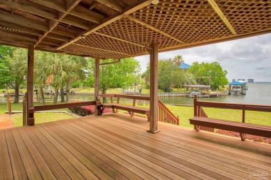 Tucked away in one of Gulf Breeze's most desirable waterfront on Tiger Point Golf and Country Club in Florida - for sale on GolfHomes.com, golf home, golf lot