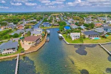 Tucked away in one of Gulf Breeze's most desirable waterfront on Tiger Point Golf and Country Club in Florida - for sale on GolfHomes.com, golf home, golf lot