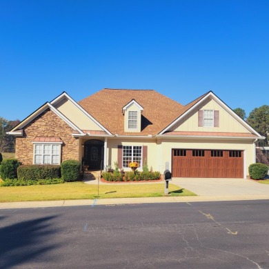 This custom build by R.L. Dye one level home is located in the on Jones Creek Golf Club in Georgia - for sale on GolfHomes.com, golf home, golf lot