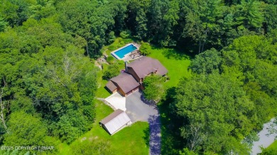 Looking for Country Charm with MODERN updates? This cedar clad on Indian Mountain Golf Course in Pennsylvania - for sale on GolfHomes.com, golf home, golf lot