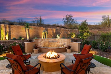REFINED DESERT ELEGANCE and PRIVACY with serene hillside SAGUARO on Trilogy Golf Club At Vistancia in Arizona - for sale on GolfHomes.com, golf home, golf lot