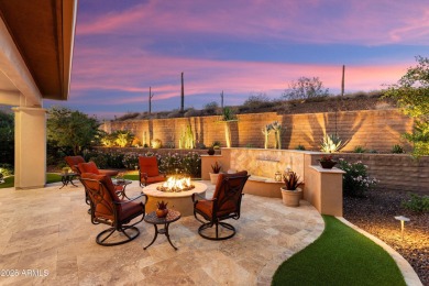 REFINED DESERT ELEGANCE and PRIVACY with serene hillside SAGUARO on Trilogy Golf Club At Vistancia in Arizona - for sale on GolfHomes.com, golf home, golf lot