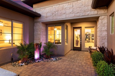 REFINED DESERT ELEGANCE and PRIVACY with serene hillside SAGUARO on Trilogy Golf Club At Vistancia in Arizona - for sale on GolfHomes.com, golf home, golf lot