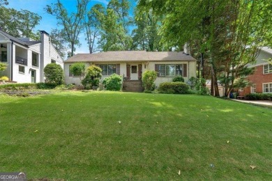 Rare Opportunity in Prestigious Ansley Park - Renovate or obtain on Ansley Golf Club At Mid-Town in Georgia - for sale on GolfHomes.com, golf home, golf lot