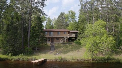 Furnished Lake Eshquaguma 3BR Yr Round Lake Home Built By on Eshquaguma Country Club in Minnesota - for sale on GolfHomes.com, golf home, golf lot