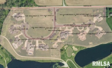 Beautiful .6 acre lot in desirable Rail Estates! (option to on The Rail Golf Club in Illinois - for sale on GolfHomes.com, golf home, golf lot