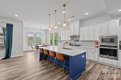 This stunning 4BR/3BA home in The Meridians offers an open floor on The Palisades Country Club in North Carolina - for sale on GolfHomes.com, golf home, golf lot