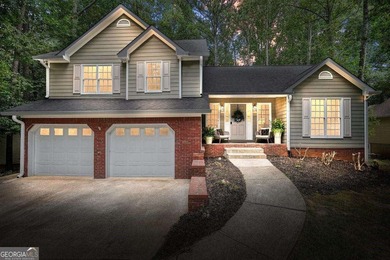 A Modern Cottage Retreat with Golf Course Views Front & Back on Canongate At Eagle Watch Golf Club in Georgia - for sale on GolfHomes.com, golf home, golf lot