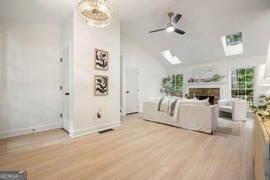 A Modern Cottage Retreat with Golf Course Views Front & Back on Canongate At Eagle Watch Golf Club in Georgia - for sale on GolfHomes.com, golf home, golf lot