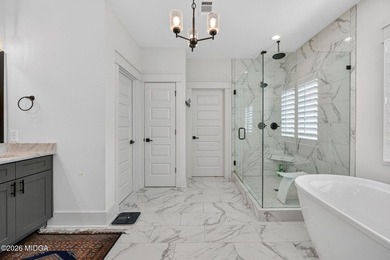 Moody gray showstopper in a gated Monroe County golf course on The Club River Forest in Georgia - for sale on GolfHomes.com, golf home, golf lot