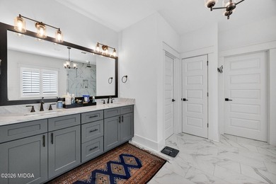 Moody gray showstopper in a gated Monroe County golf course on The Club River Forest in Georgia - for sale on GolfHomes.com, golf home, golf lot