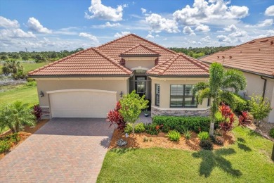 Fantastic views surround this impeccably maintained Golf Village on Sarasota National Golf Club in Florida - for sale on GolfHomes.com, golf home, golf lot