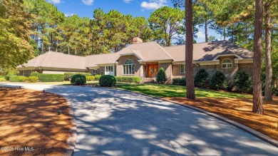 Beautifully positioned on a private, oversized lot near on Pinewild Country Club of Pinehurst in North Carolina - for sale on GolfHomes.com, golf home, golf lot