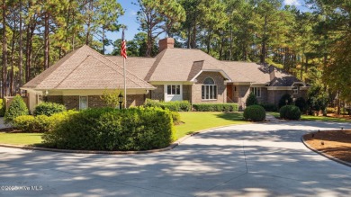 Beautifully positioned on a private, oversized lot near on Pinewild Country Club of Pinehurst in North Carolina - for sale on GolfHomes.com, golf home, golf lot